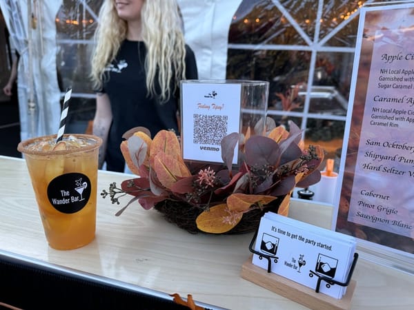 The Wander Bar: a New Hampshire mobile bar that pours from a vintage horse trailer